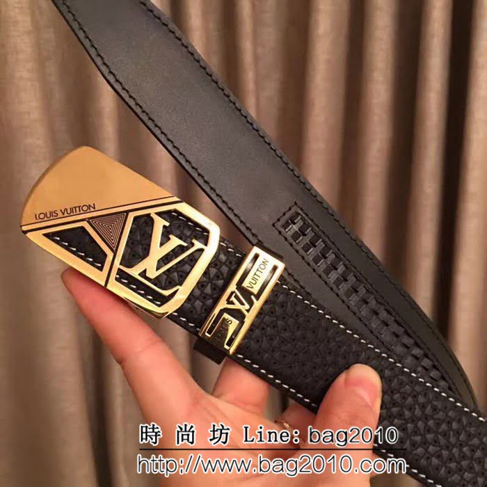 路易威登LV 義大利進口雙面頭層牛皮 專櫃驗貨 男士皮帶 LHG1286
